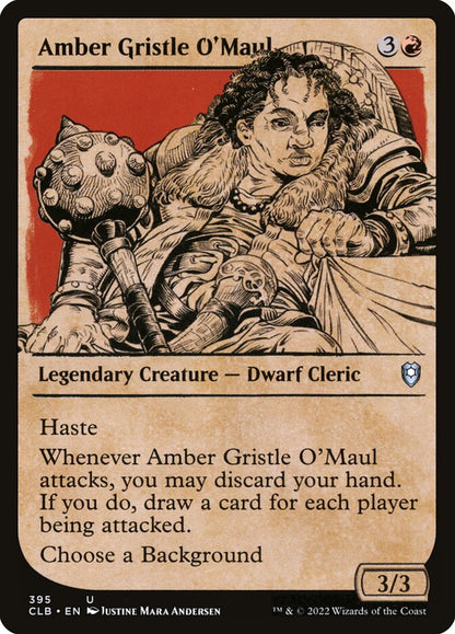 Amber Gristle O'Maul - Commander Legends #395 Card Front