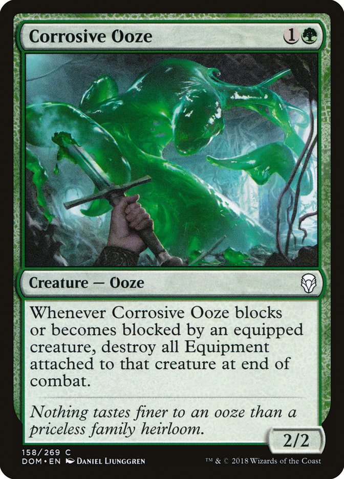 Corrosive Ooze Dominaria #158