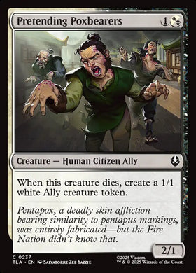Pretending Poxbearers Avatar The...