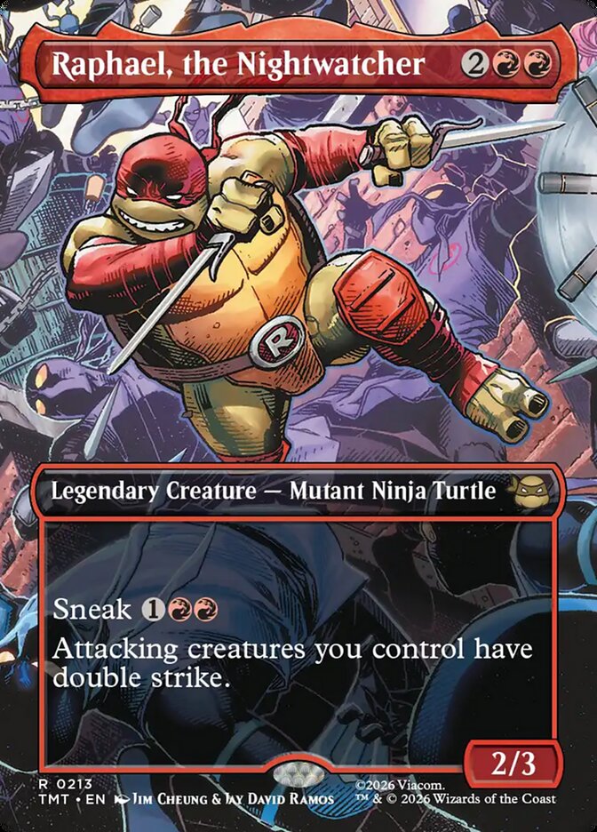 Raphael, the Nightwatcher Borderless #213