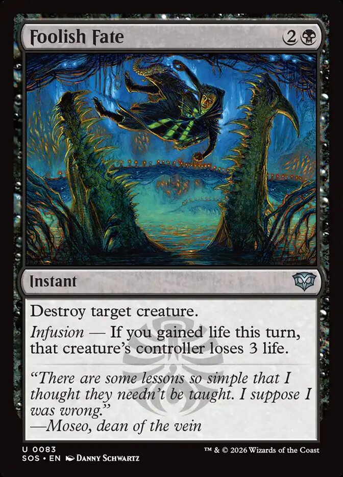 Foolish Fate Secrets of Strixhaven #083Card Front