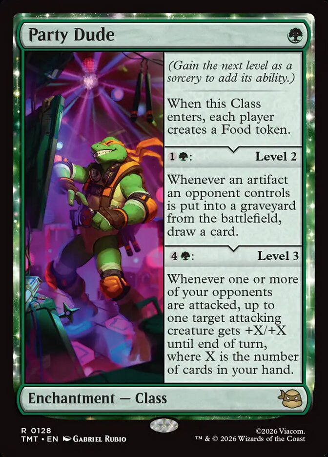 Party Dude Teenage Mutant Ninja Turtles #128