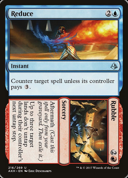 Reduce // Rubble Amonkhet #216 | Magic! The Gathering Singles