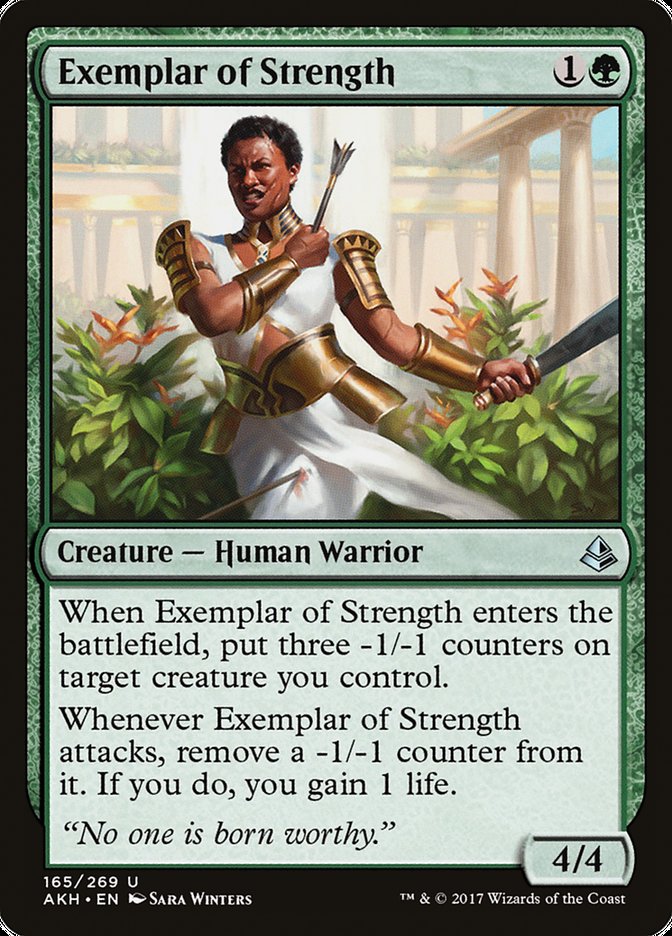 Exemplar of Strength Amonkhet #165 | Magic! The Gathering Singles