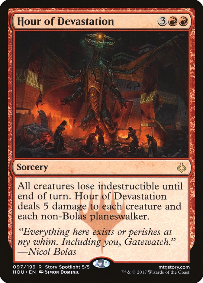 Hour of Devastation Hour of Devastation #097 Card Front