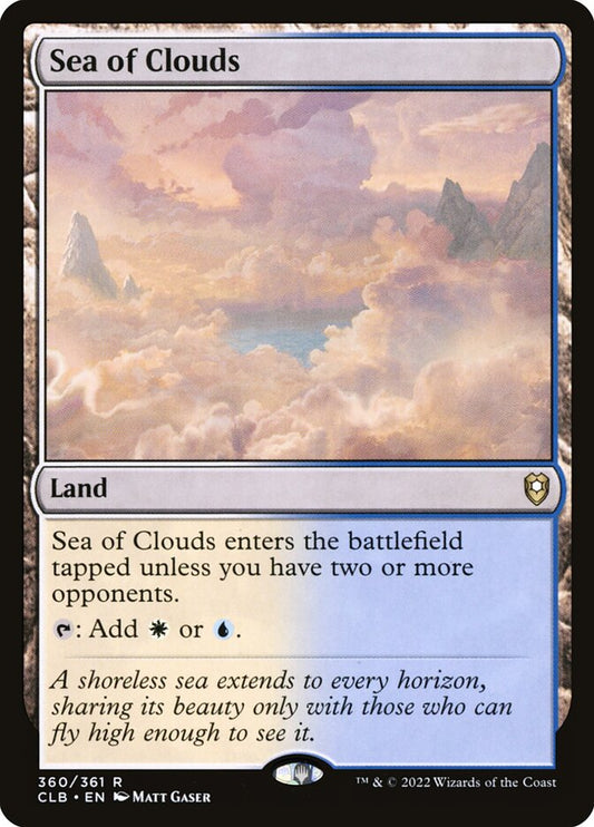 Sea of Clouds - Commander Legend...