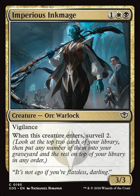 Imperious Inkmage Secrets of Str...