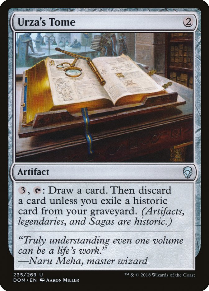 Urza's Tome Dominaria #235