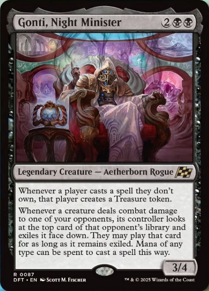 Gonti, Night Minister Aetherdrift #087