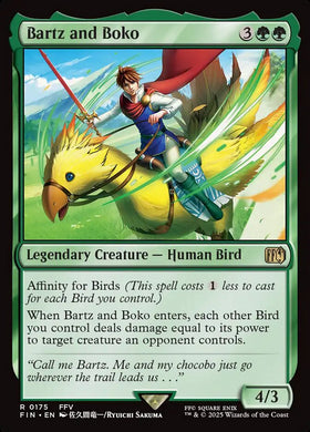 Bartz and Boko Final Fantasy #175