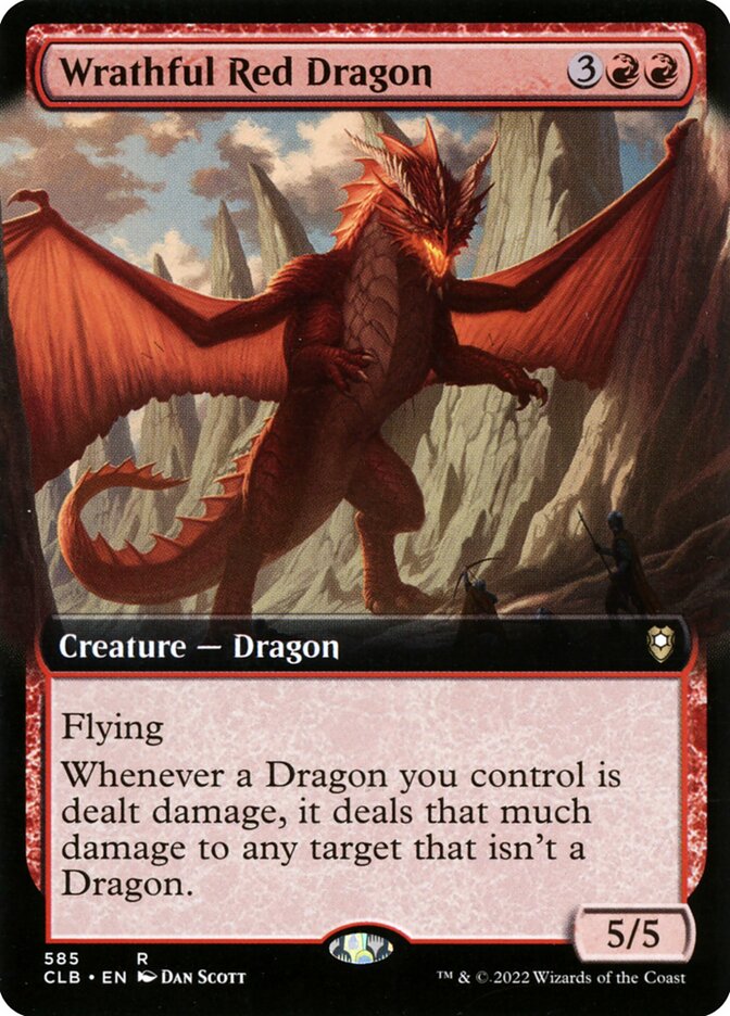 Wrathful Red Dragon - Commander Legends #585