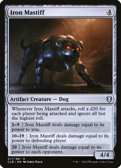 Iron Mastiff - Commander Legends #317 Card Front