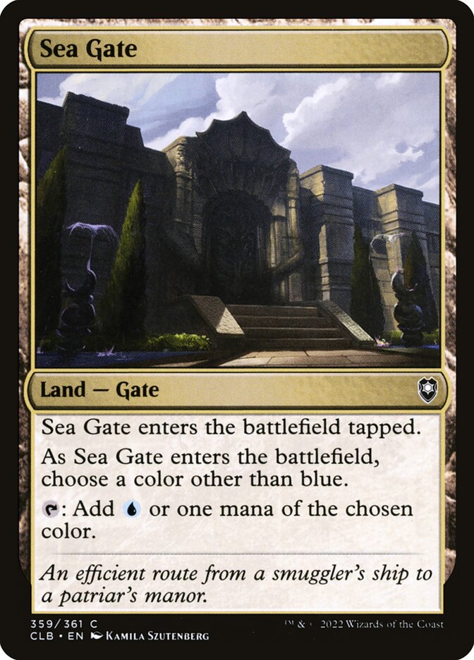 Sea Gate - Commander Legends #359