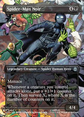 Spider-Man Noir Borderless Scene...