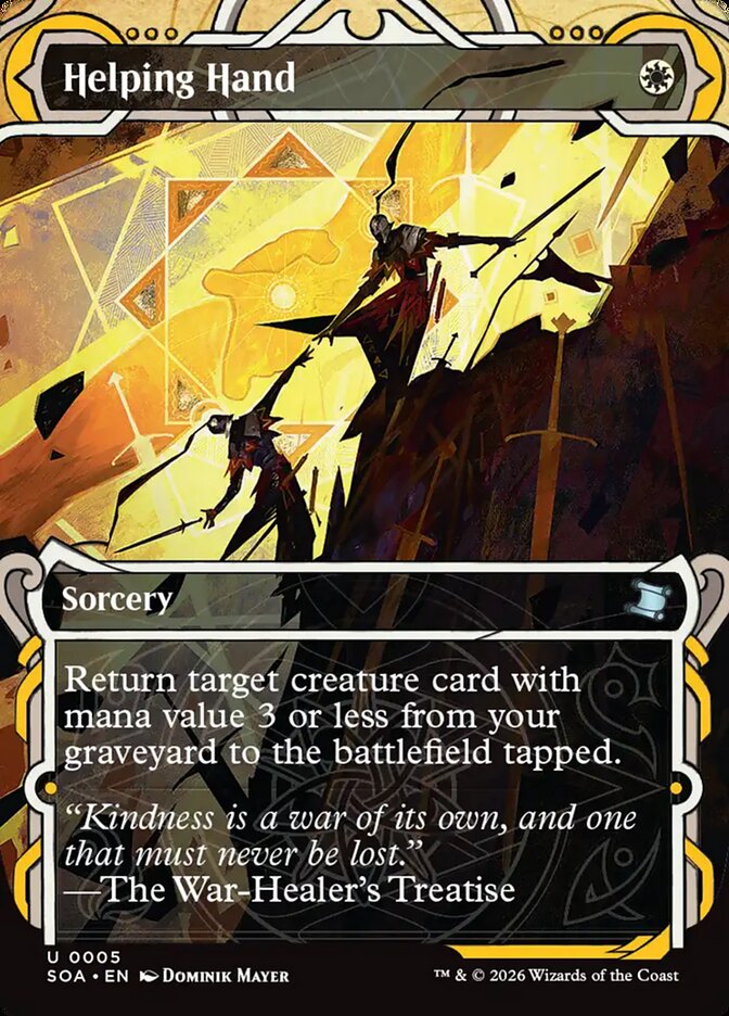 Helping Hand Secrets of Strixhaven Mystical Archive #005Card Front