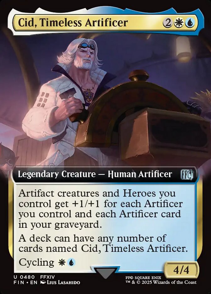 Extended Art Cid, Timeless Artificer Final Fantasy #480