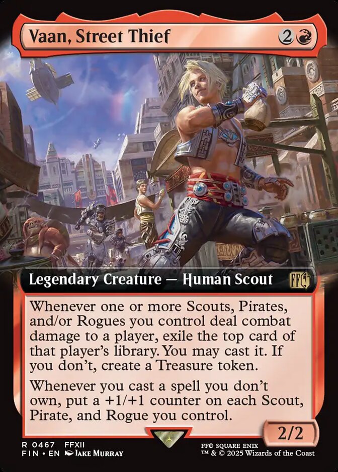 Extended Art Vaan, Street Thief Final Fantasy #467