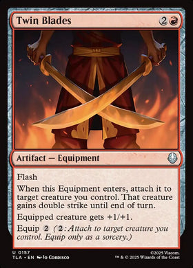 Twin Blades Avatar The Last Airb...
