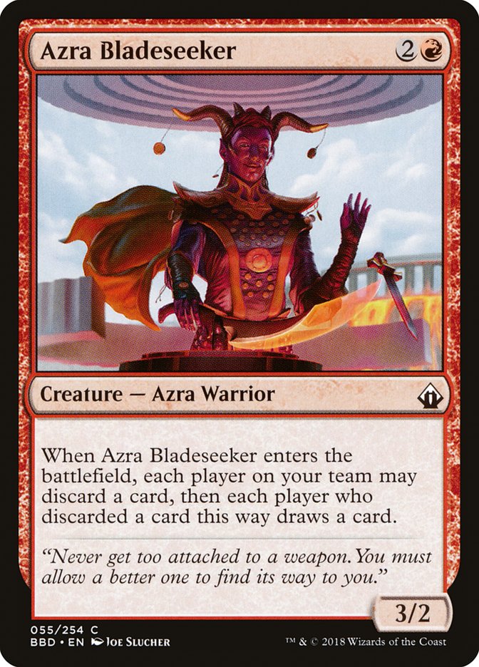 Azra Bladeseeker Battlebond #055 | Magic! The Gathering Single