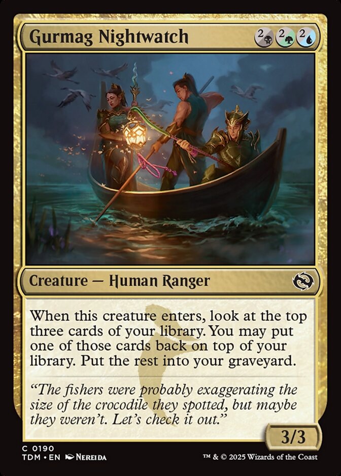 Gurmag Nightwatch Tarkir Dragonstorm #190