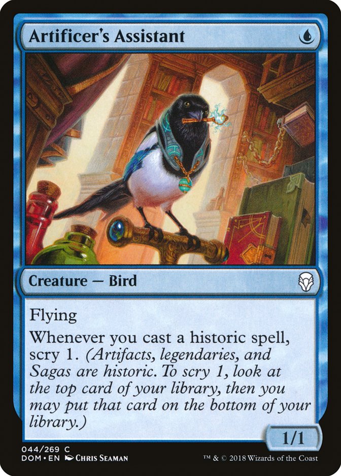 Artificer's Assistant Dominaria #044