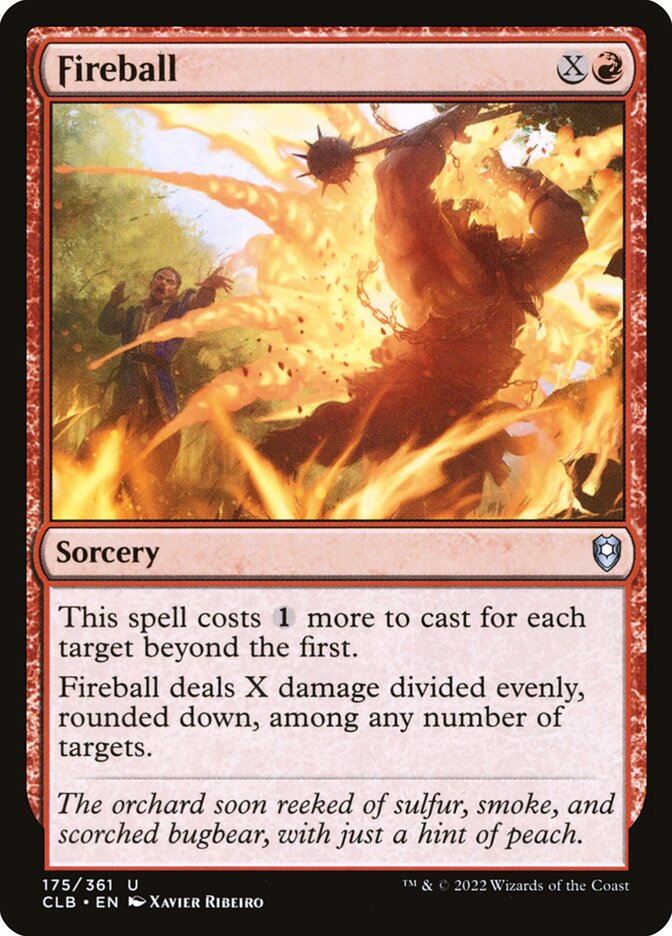 Fireball - Commander Legends #175 Card Front