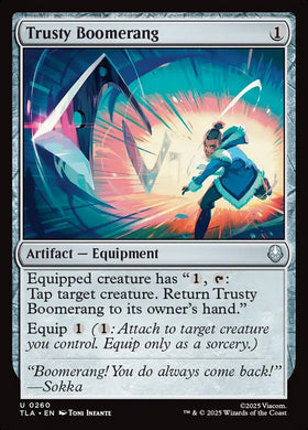 Trusty Boomerang Avatar The Last...