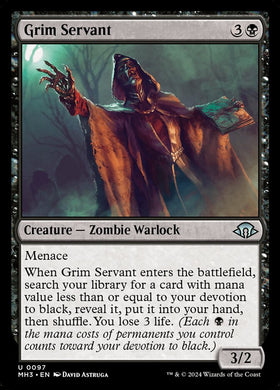 Grim Servant MTG Single | MH3 #097