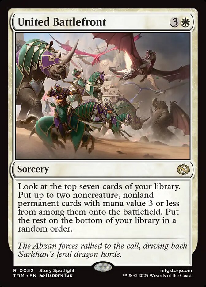 United Battlefront Tarkir Dragonstorm #032