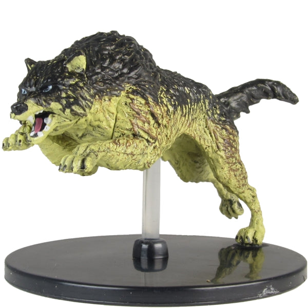 Prepainted Dire Wolf D&D Mini Waterdeep Dragon Heist #31