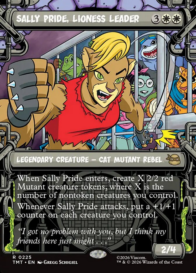 Sally Pride, Lioness Leader Sewer Frame #225