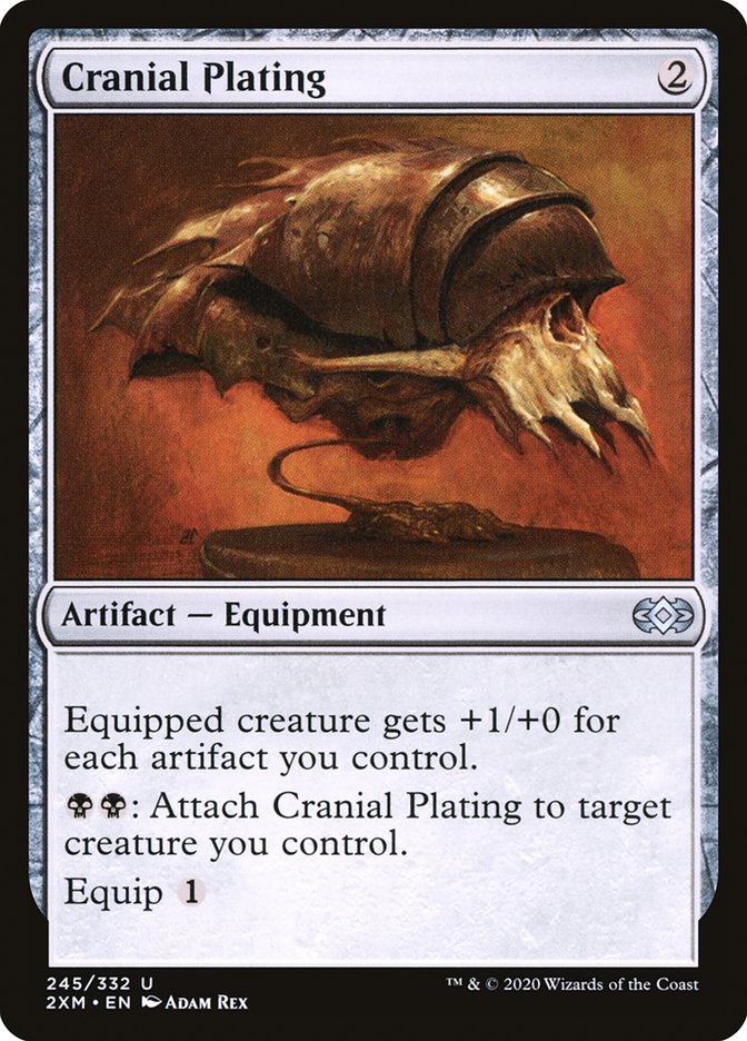 Cranial Plating Double Masters #245 Card Front