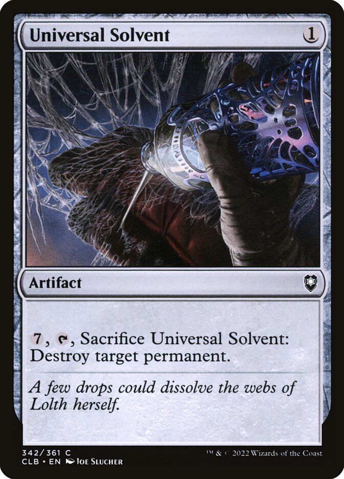 Universal Solvent - Commander Legends #342 Card Front