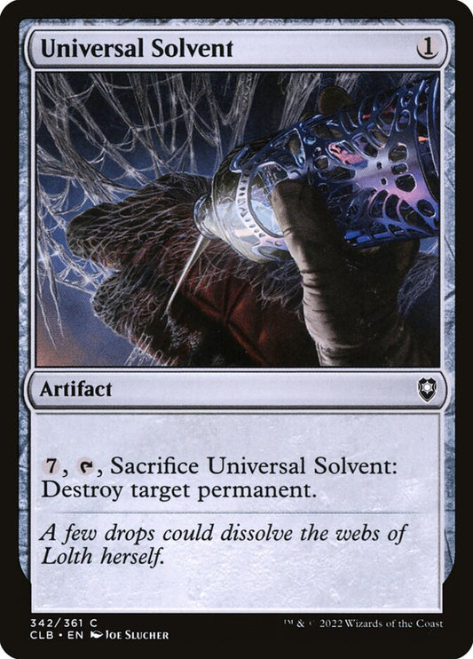 Universal Solvent - Commander Le...