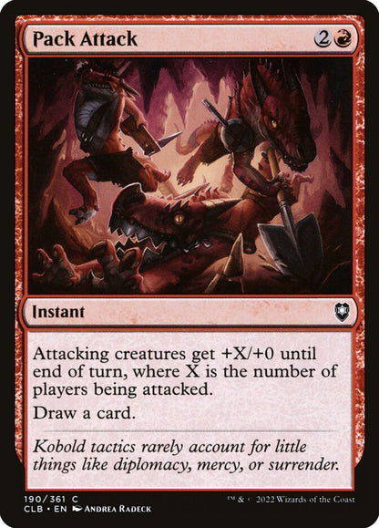 Pack Attack - Commander Legends #190 Card Front