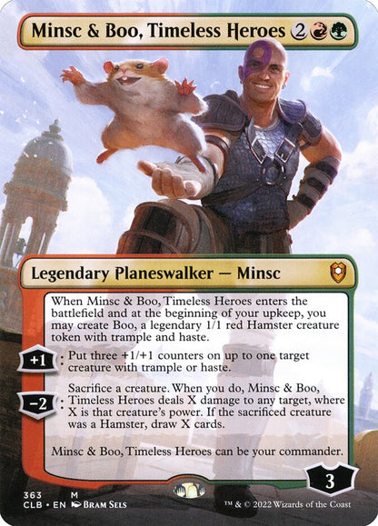 Minsc & Boo, Timeless Heroes - Commander Legends #363 Card Front