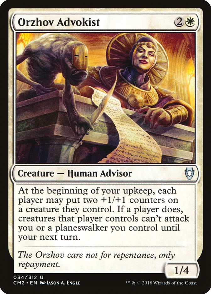 Orzhov Advokist - Commander Anthology 2 #034