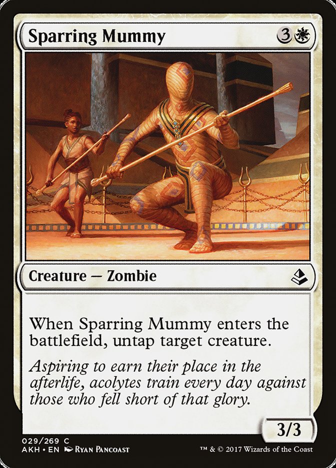 Sparring Mummy Amonkhet #029 | Magic! The Gathering Singles