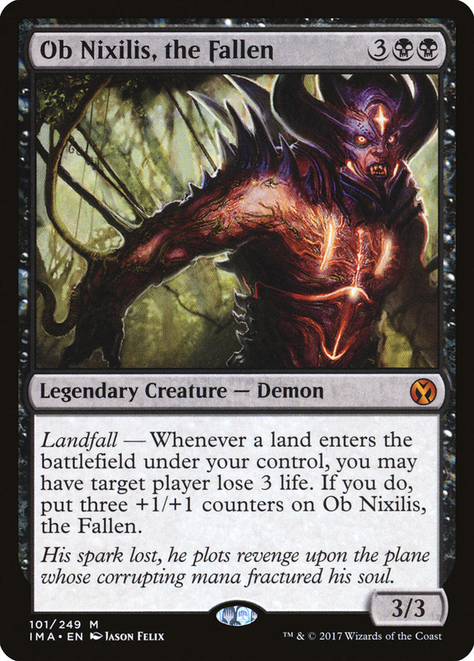 Ob Nixilis, the Fallen - Iconic Masters #101