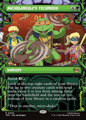 Michelangelo's Technique Sew...