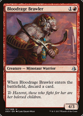 Bloodrage Brawler Amonkhet #121 ...
