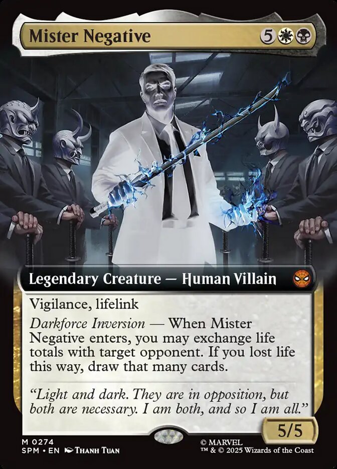 Mister Negative Extended Art - Spider-Man #274