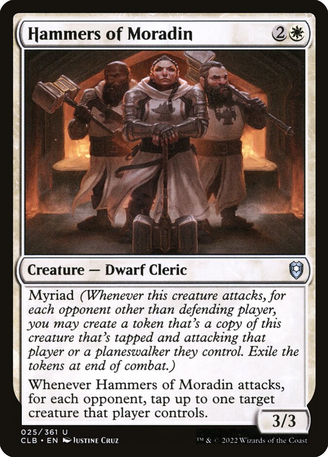 Hammers of Moradin - Commander Legends #025 Card Front