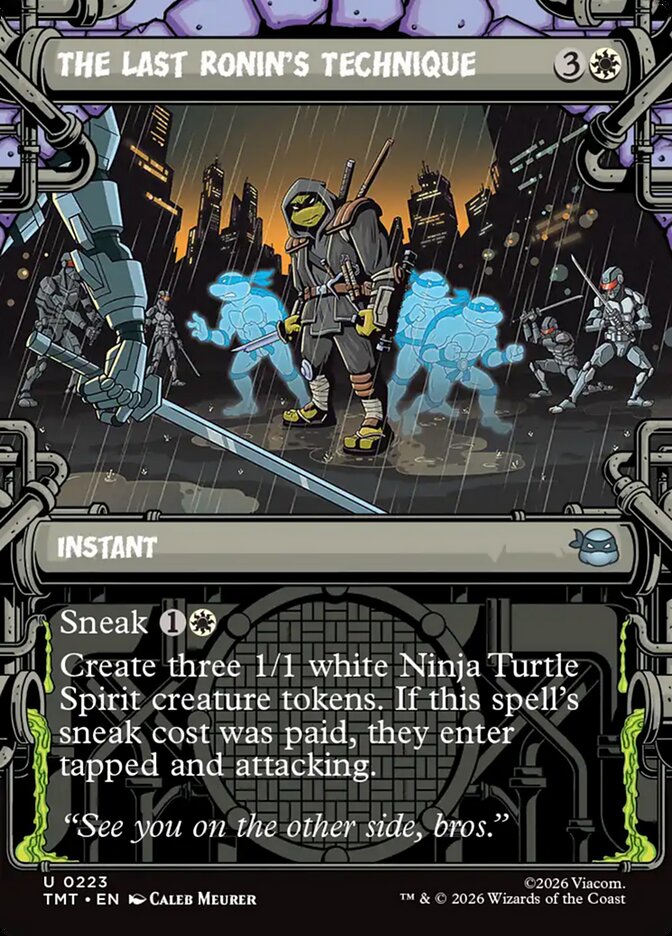 The Last Ronin's Technique Sewer Frame #223