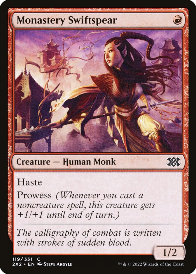 Monastery Swiftspear Double Masters 2 #119 | MTG Singles