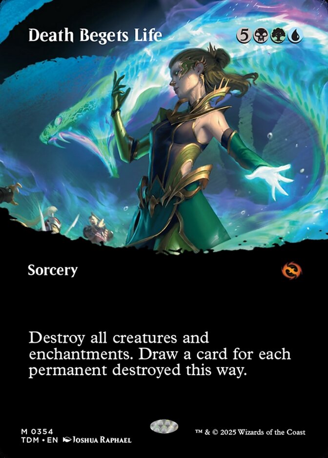 Borderless Death Begets Life Tarkir Dragonstorm #354