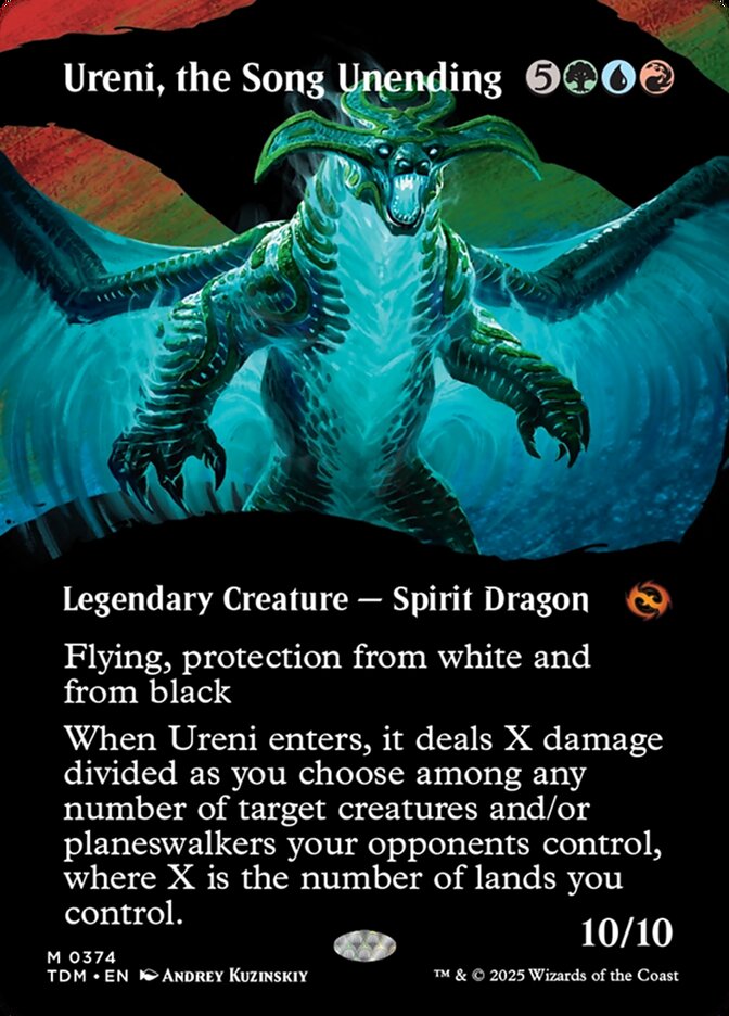 Borderless Ureni, the Song Unending Tarkir Dragonstorm #374
