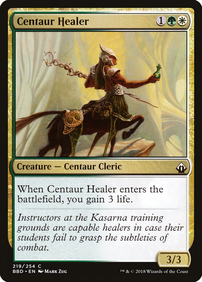 Centaur Healer Battlebond #219 | Magic! The Gathering Single