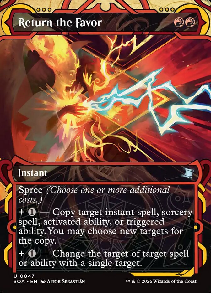 Return the Favor Secrets of Strixhaven Mystical Archive #047Card Front