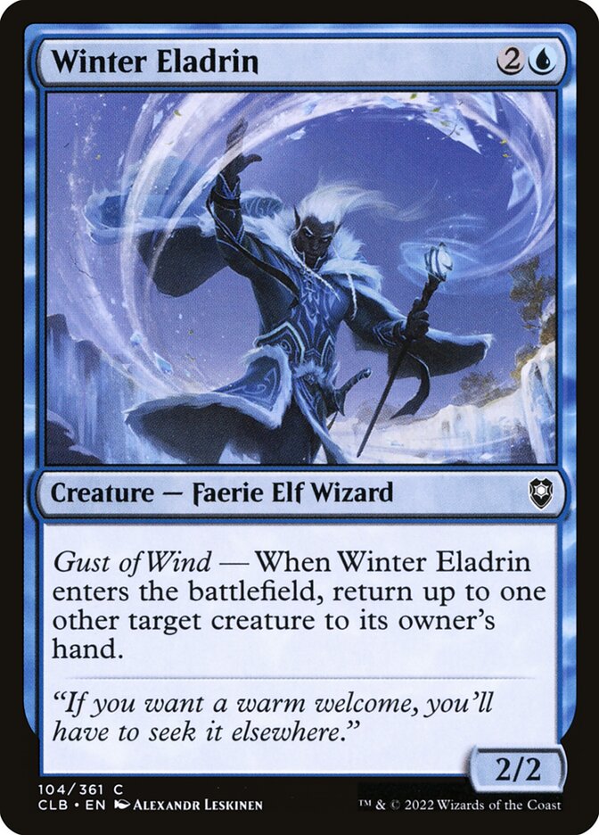 Winter Eladrin - Commander Legends #104